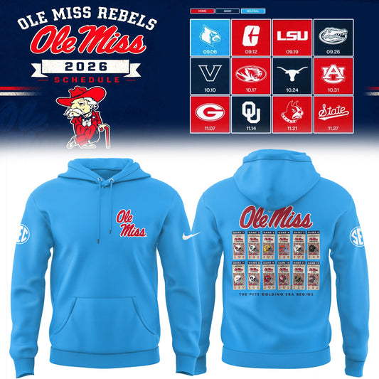 Limited Edition 2026 Schedule Hoodie