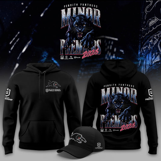 Penrith Panthers 2026 Minor Premiers New Exclusive Hoodie
