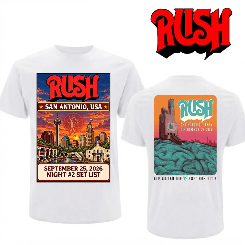 Fifty Something Tour September 25, 2026 Frost Bank Center in San Antonio, Texas Poster T-Shirt