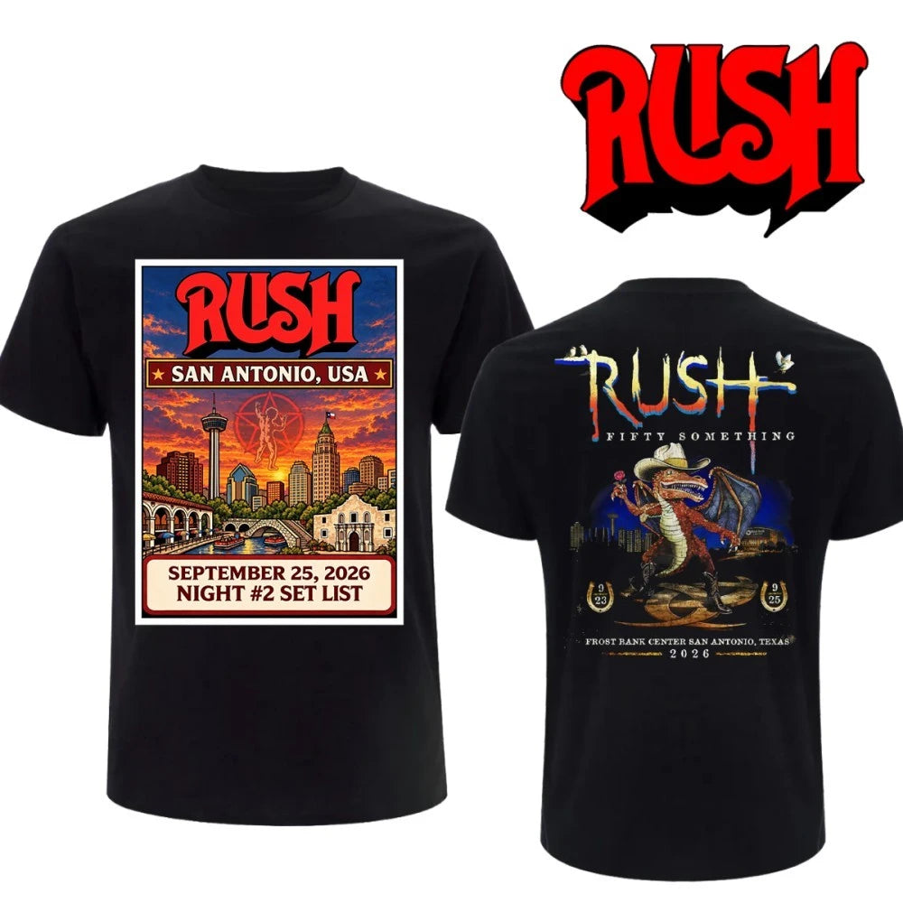 Fifty Something Tour September 25, 2026 Frost Bank Center in San Antonio, Texas Poster T-Shirt