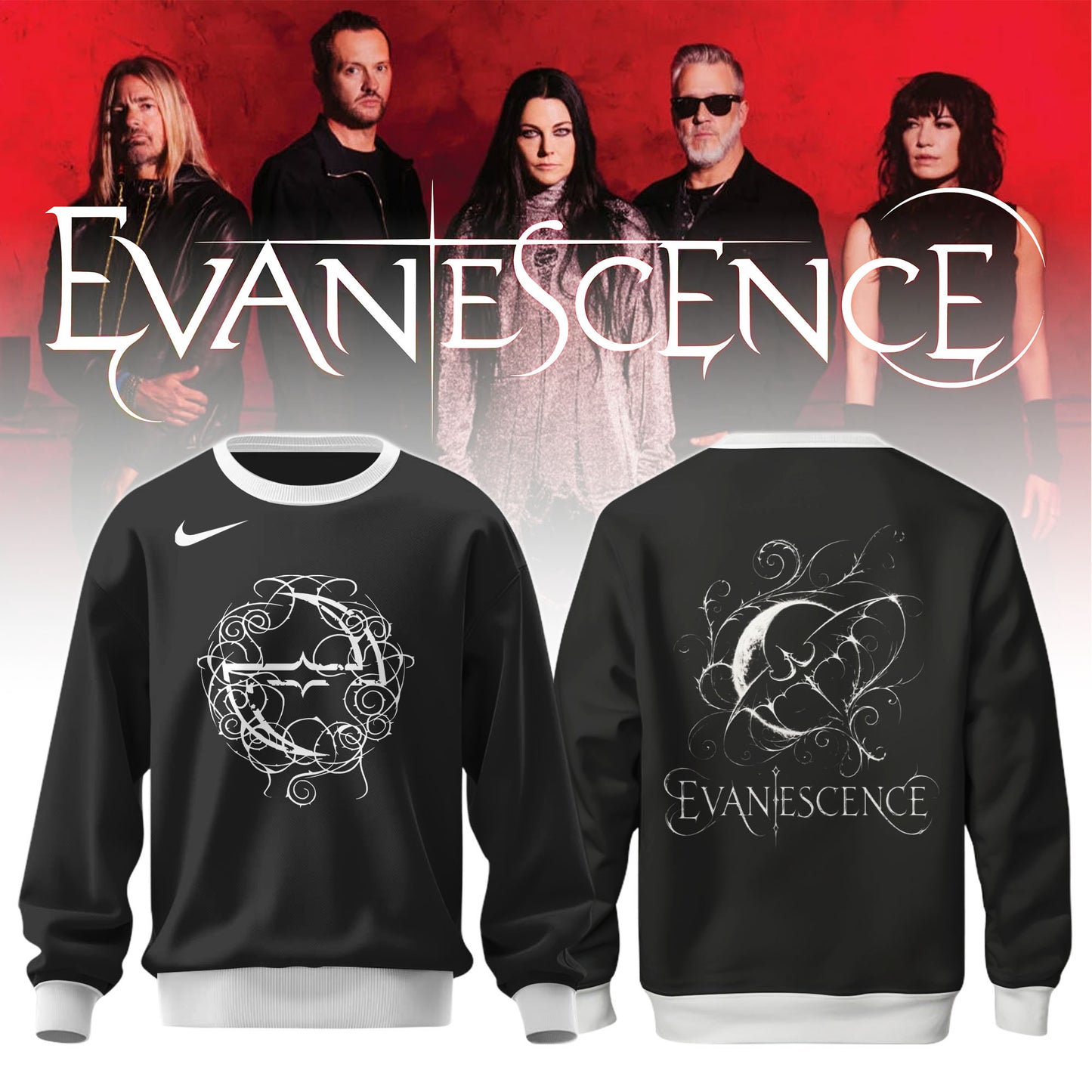 Evanescence 2026 World Tour Merch
