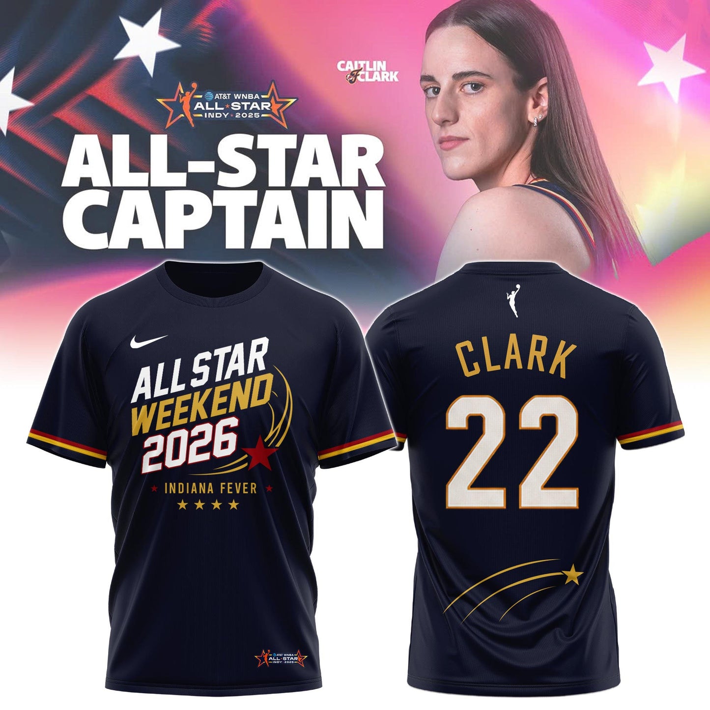 The All Star 2026 Caitlin Clark Limited Edition T-Shirt