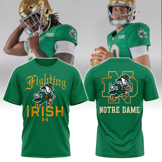 Notre Dame Kelly Green Tshirt 2026