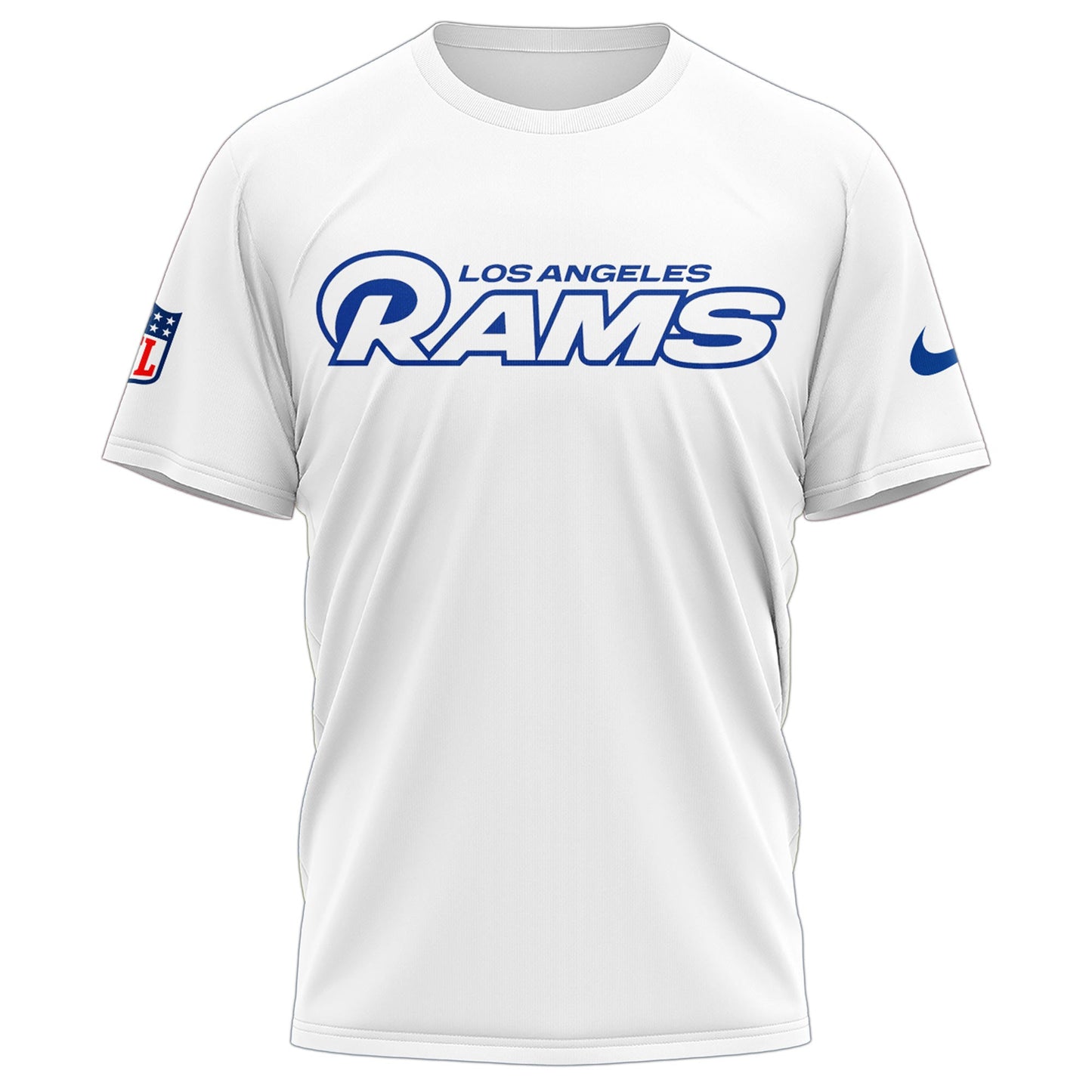 LAR Rams Classic Sol White Tee