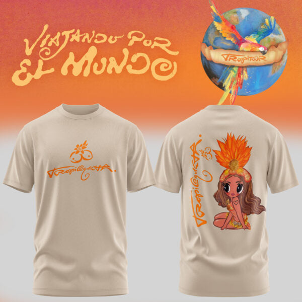 Karol G Viajando Por El Mundo Tropitour Limited Tshirt