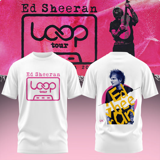 Ed Sheeran – Loop Tour NA 2026 Limited T-Shirt