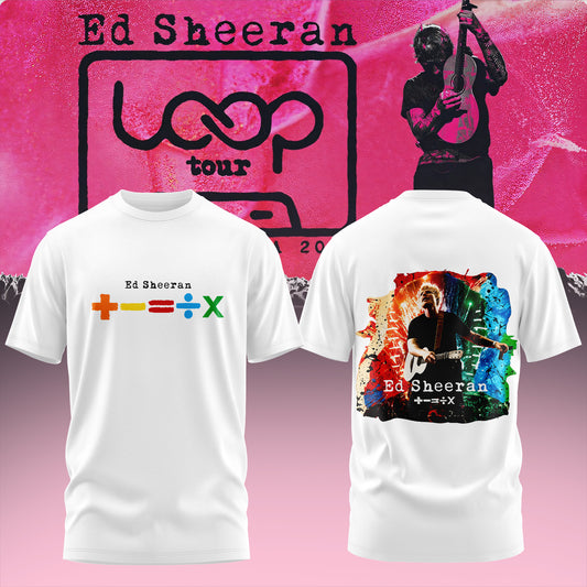 Ed Sheeran – Loop Tour NA 2026 Limited T-Shirt