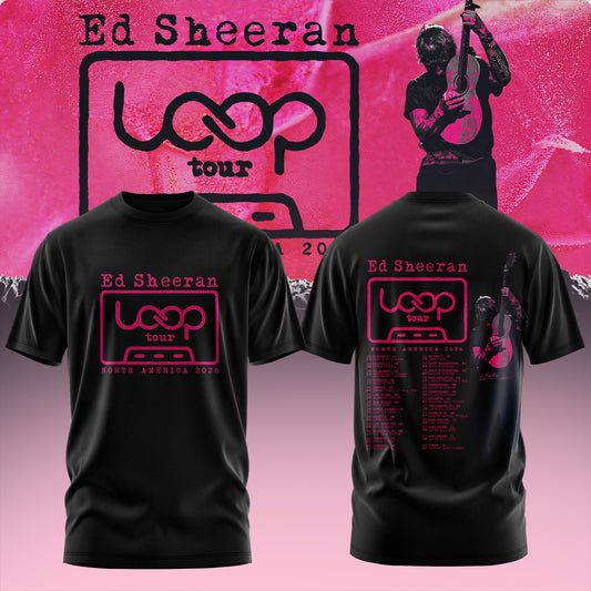 Ed Sheeran – Loop Tour NA 2026 Limited T-Shirt