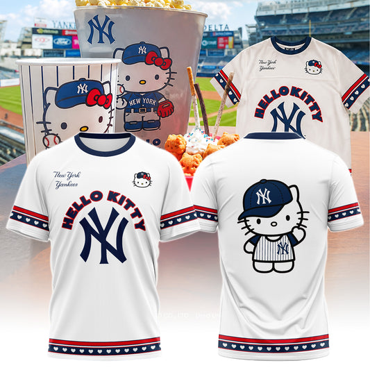NYY x Hello Kitty Game Night 2026 Tshirt