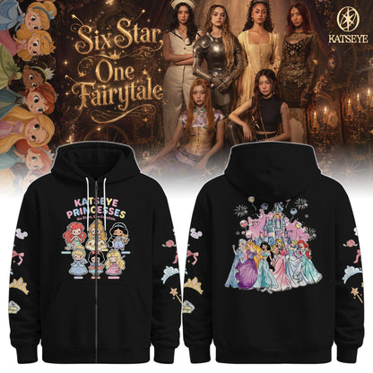 Fairytale Black Zip Hoodie for EYEKONS