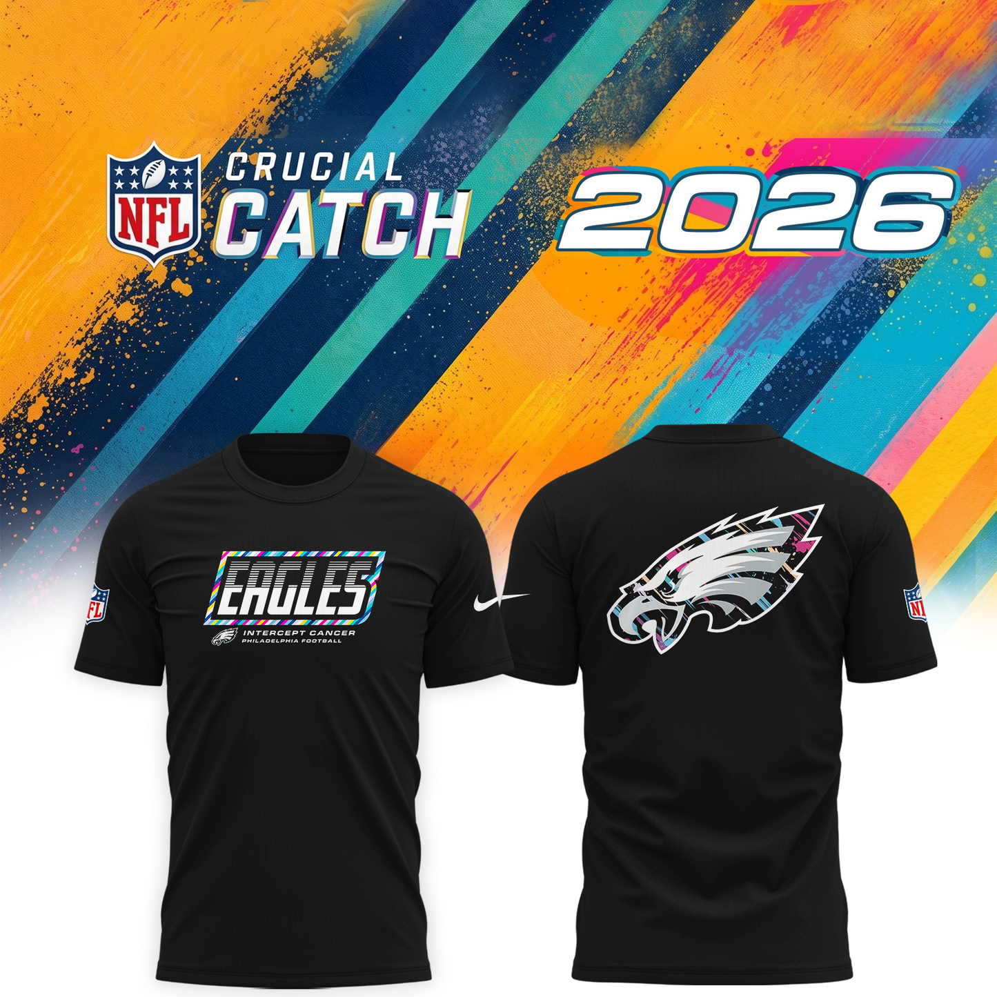 P. Eagles 2026 Crucial Catch Limited Tshirt