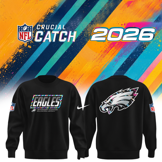 P. Eagles 2026 Crucial Catch Limited Sweatshirt