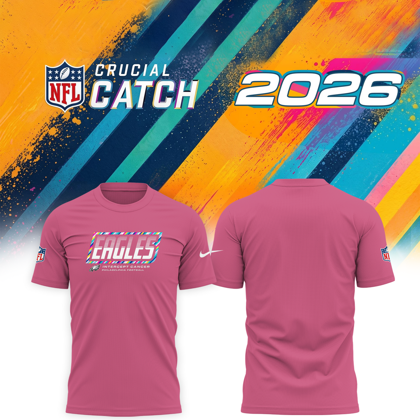 P. Eagles 2026 Crucial Catch Limited Tshirt