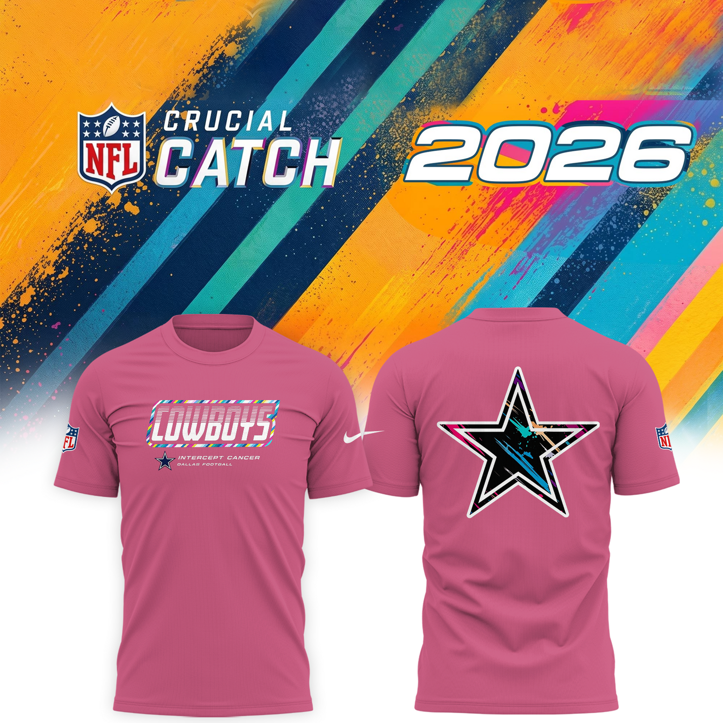 D.Cowboys 2026 Crucial Catch Limited Tshirt