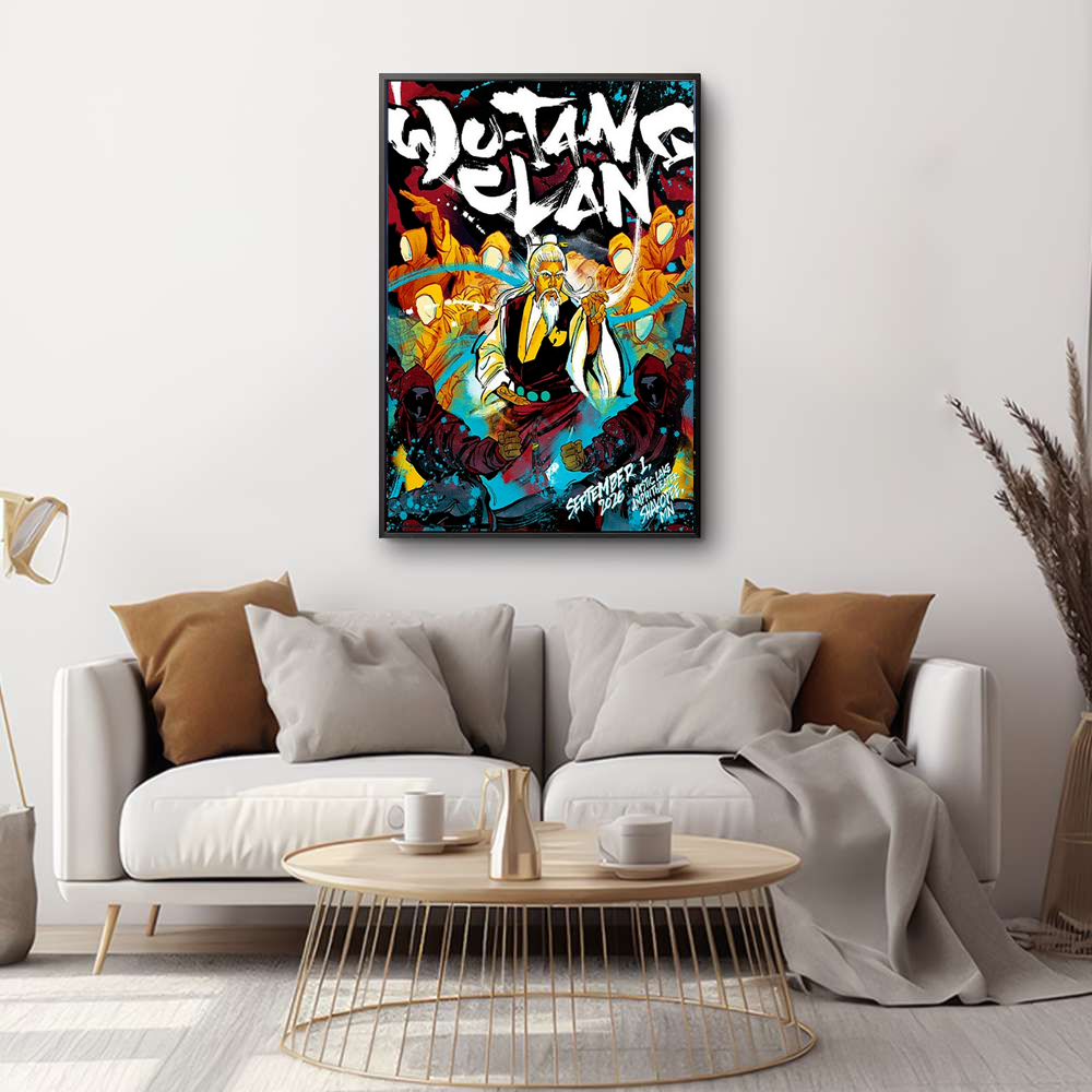 Wu-Tang Clan "The Final Chamber" Concert Poster Graphic Poster