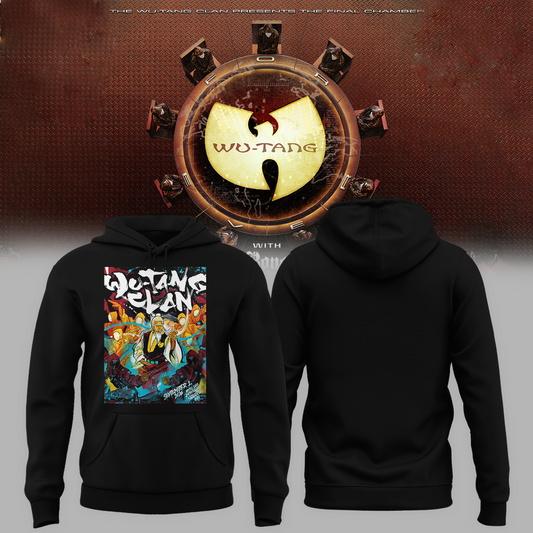 Wu-Tang Clan "The Final Chamber" Concert Poster Graphic Hoodie