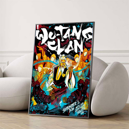 Wu-Tang Clan "The Final Chamber" Concert Poster Graphic Poster