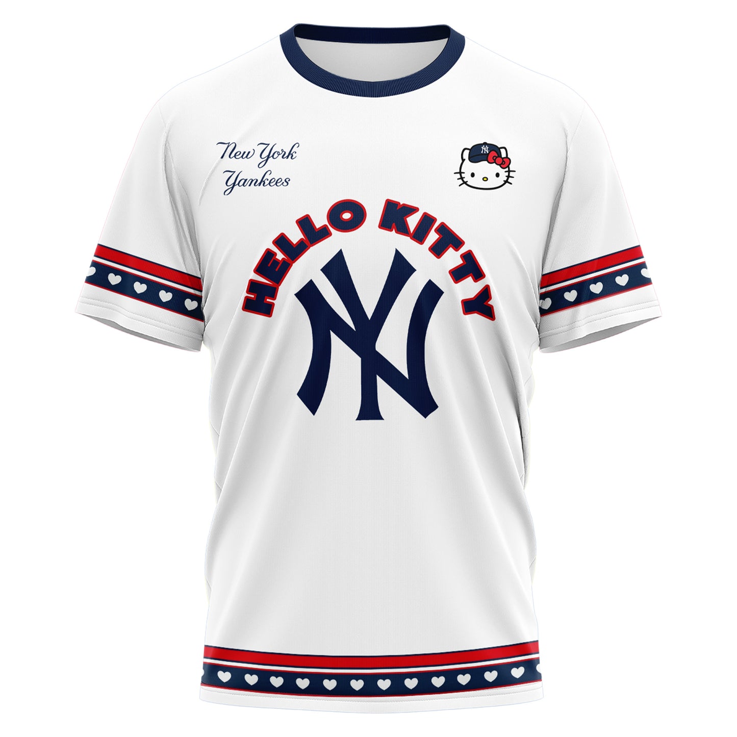 NYY x Hello Kitty Game Night 2026 Tshirt