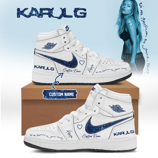.KaRol G Album “NO ME ARREPIENTO DE SENTIR TANTO” 🩵 – Shoes
