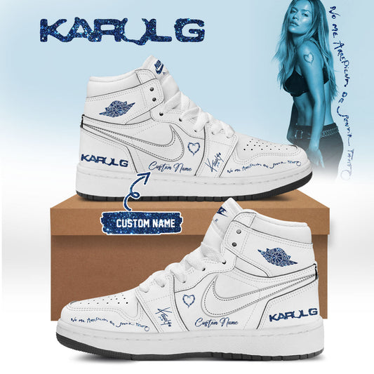 .KaRol G Album “NO ME ARREPIENTO DE SENTIR TANTO” 🩵 – Shoes