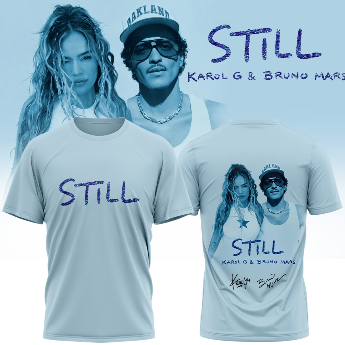 .,KaRol G Album “NO ME ARREPIENTO DE SENTIR TANTO” .Limited Edition Signature T shirt