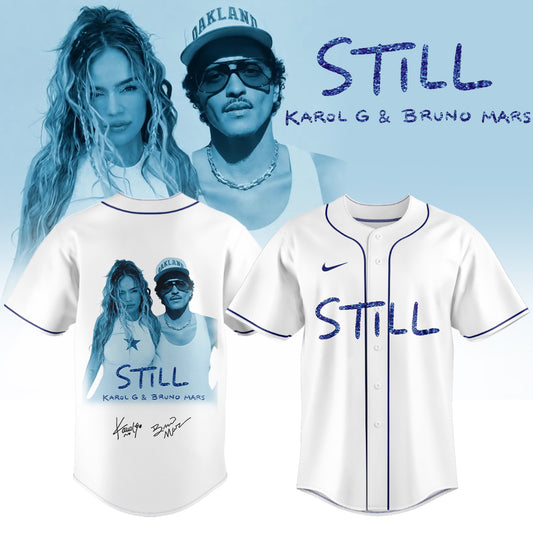 Karol G & Bruno Mars “STILL” – Limited Edition Signature Jersey