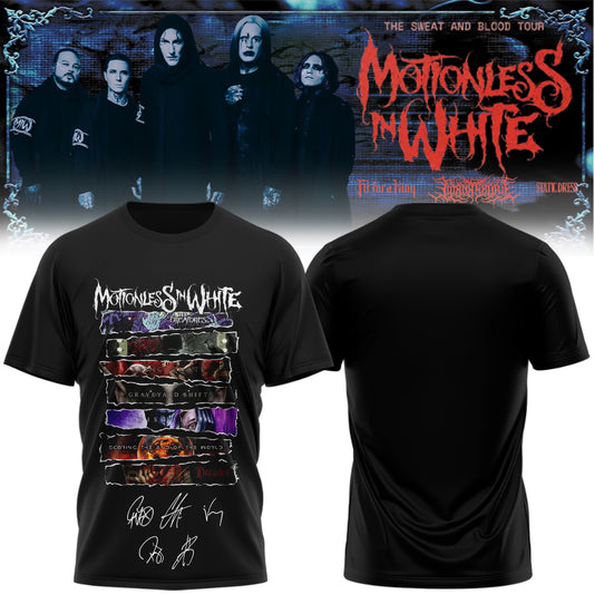 Motionless In White Signed Decades TShirt