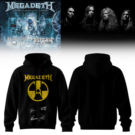 Megadeth Limited Signed Hoodie