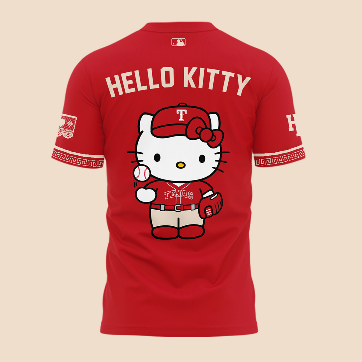 Exclusive Tejas City Connect Texas Rangers x Hello Kitty T-Shirt 2026