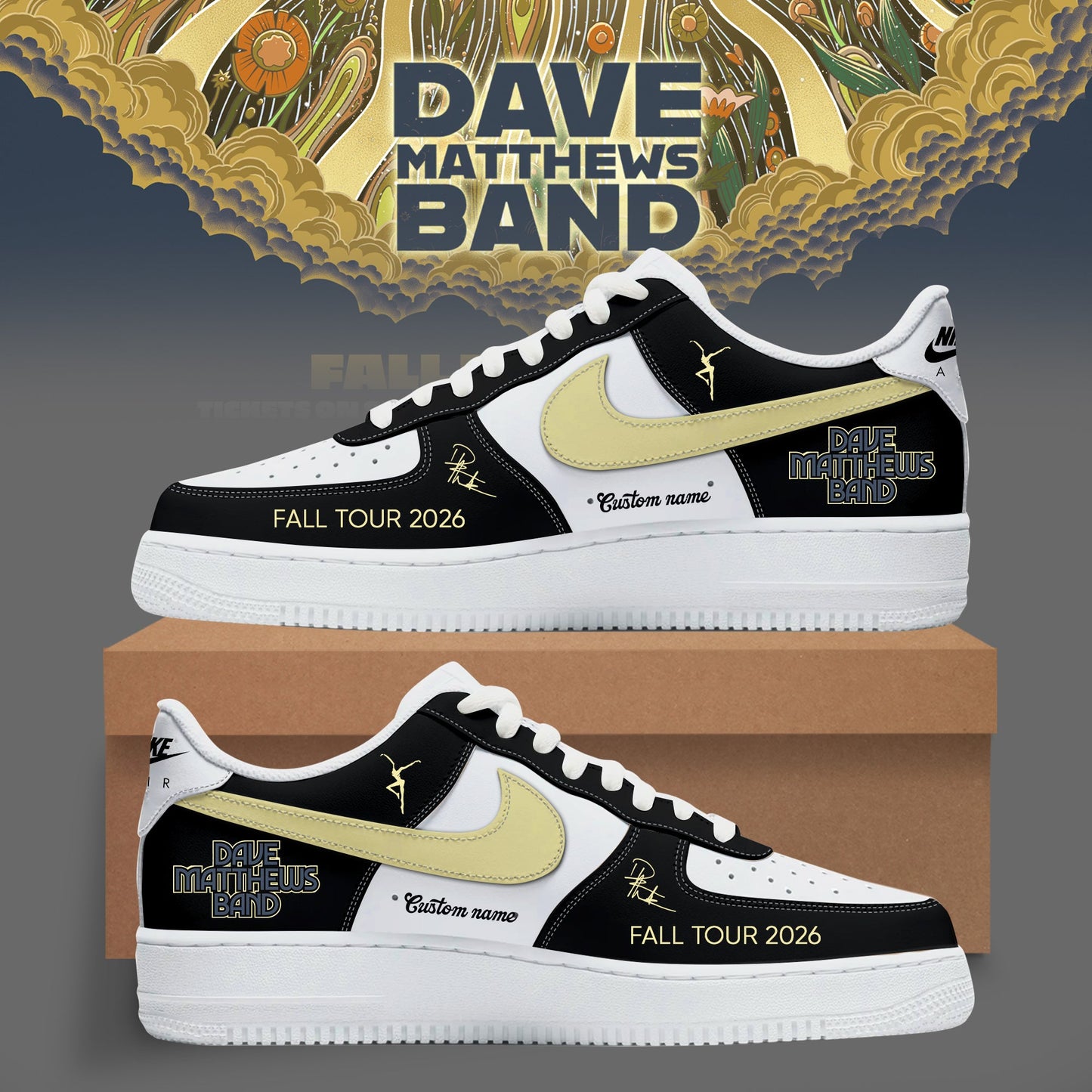 DAVE MATTHEWS BAND — FALL TOUR 2026 COLLECTION SHOES