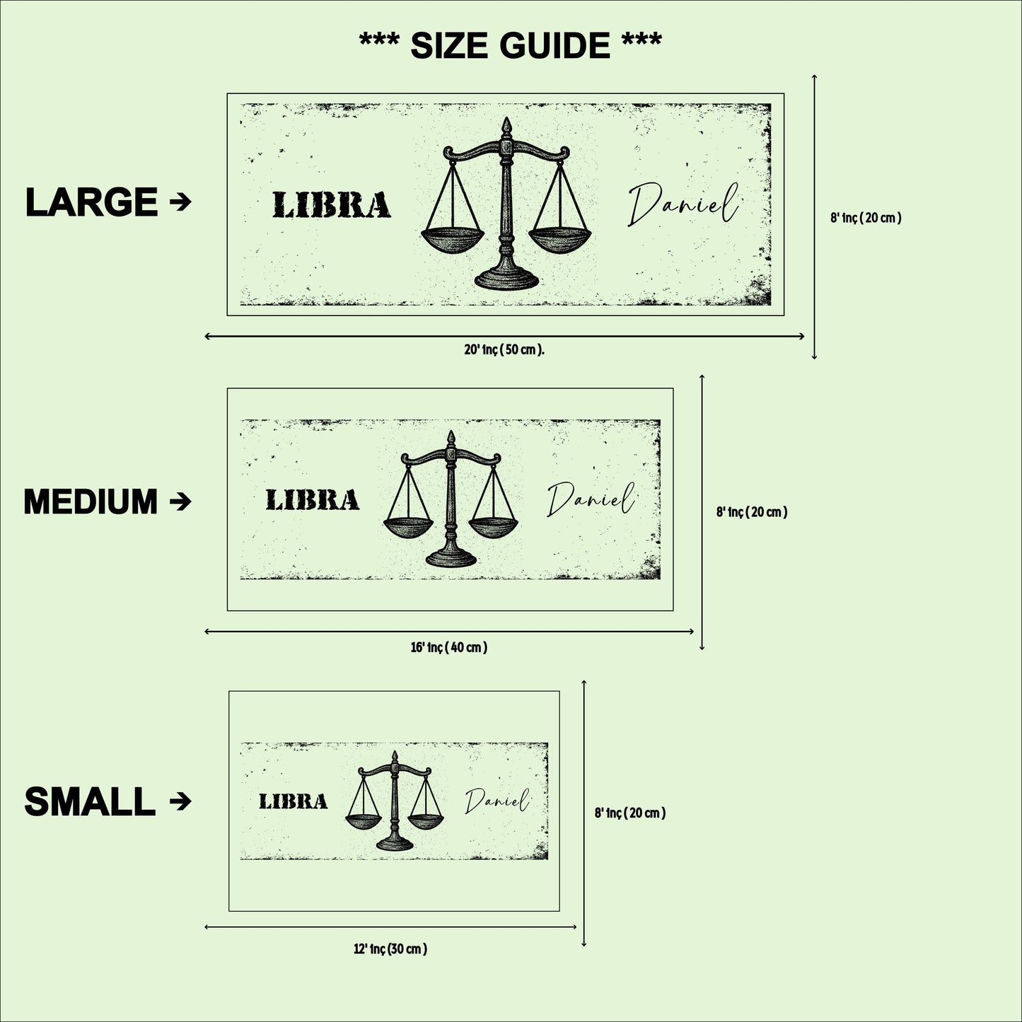 Libra Zodiac Sign Wooden Plaque: Rustic Astrology Wall Hanging