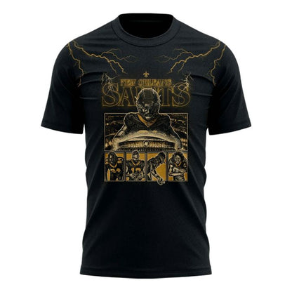 New Orleans Saints Stranger Things Tshirt - limited edition