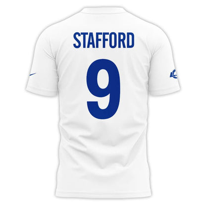 Special Matthew Stafford Los Angeles Rams 2025 MVP T-Shirt 2