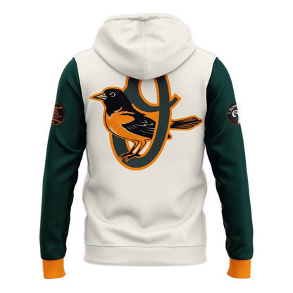 Baltimore Orioles 2026 City Connect Hoodie - Green/White