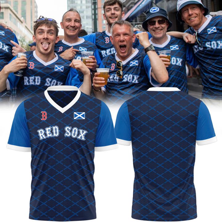 Red Sox Scottish Celebration T-Shirt - Limited Edition