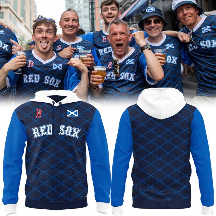 Red Sox Scottish Celebration Hoodie - Limited Edition