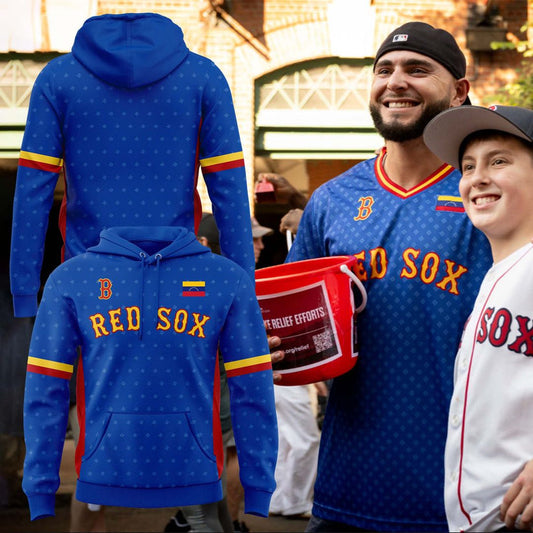 Red Sox Venezuela Celebration Hoodie - Limited Edition