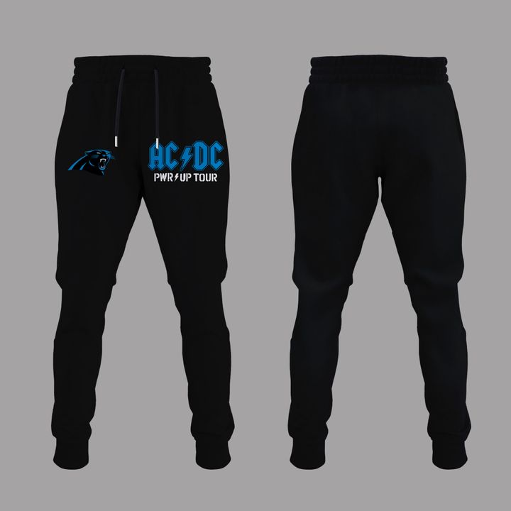 01.1. Exclusive Power Up Tour 2026 - AC/DC x Carolina Panthers T-Shirt