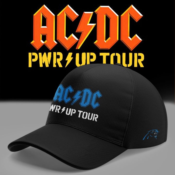 01.1. Exclusive Power Up Tour 2026 - AC/DC x Carolina Panthers T-Shirt