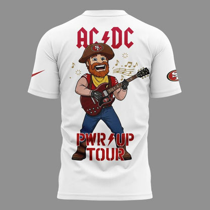 AC/DC x San Francisco 49ers Power Up Tour 2026 T-Shirt