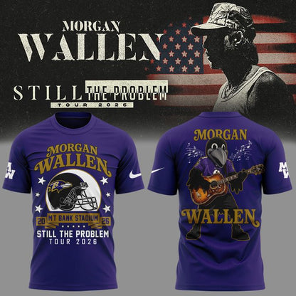 01.1. MW x Baltimore Ravens - Still The Problem Tour 2026 T-Shirt