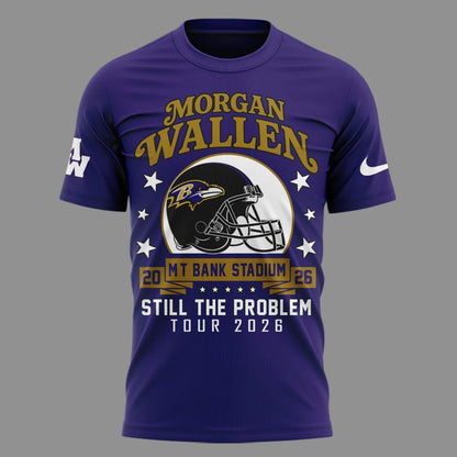 01.1. MW x Baltimore Ravens - Still The Problem Tour 2026 T-Shirt