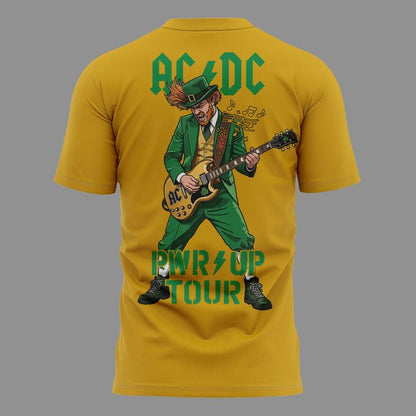 Special AC/DC x Notre Dame Football - Power Up Tour 2026 T-Shirt
