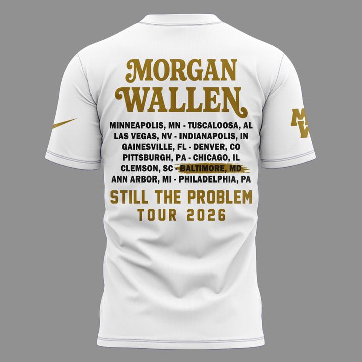 01. Exclusive MW x Baltimore Ravens - Still The Problem Tour 2026 T-Shirt