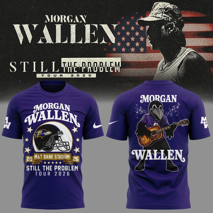 06. Limited Edition MW x Baltimore Ravens - Still The Problem Tour 2026 T-Shirt