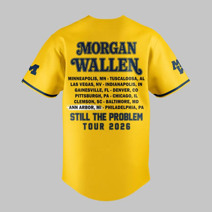 Perfect Still The Problem Tour 2026 - Michigan Football x MW Jersey