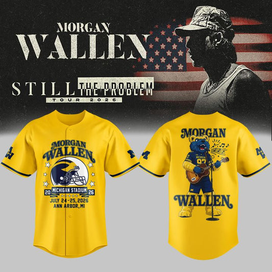 Perfect Still The Problem Tour 2026 - Michigan Football x MW Jersey