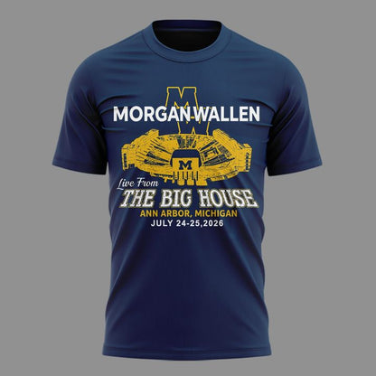 Limited Edition MW x Michigan Wolverines Football - Still The Problem Tour 2026 T-Shirt