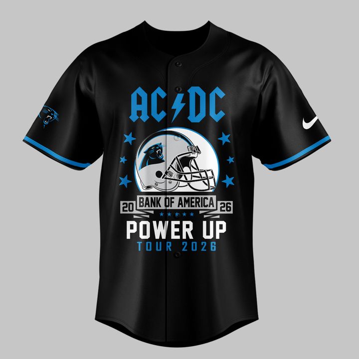 01.6. Special AC/DC x Carolina Panthers - Power Up Tour 2026 Jersey
