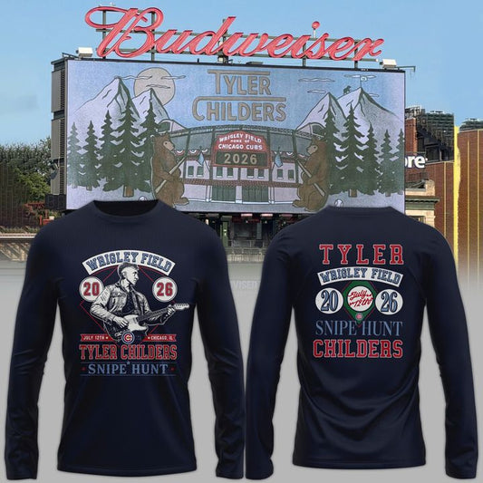 Special 2026 Tyler Childers at Wrigley Field Long Sleeve Shirt